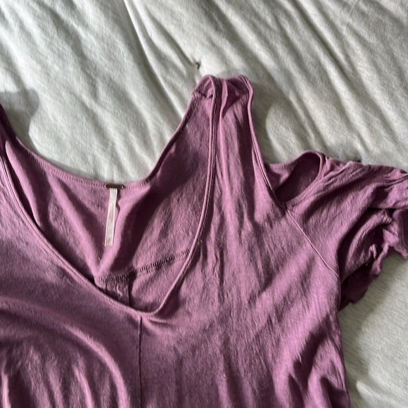 Free People Cold Shoulder Top - Picture 2 of 6